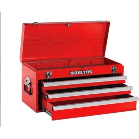 Resim Izeltaş Küçük Alet Sandığı Çekmeceli Kırmızı Boş 