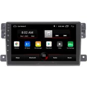 Resim Celali Tuning Suzuki Grand Vitara 2006-2012 Android 12 Carplay Navigasyon Multimedya - 2gb Ram 16gb Hdd 