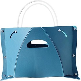 Resim Suntek Magideal Yetişkinler Için Taşınabilir Katlanır Tabure Mavi 