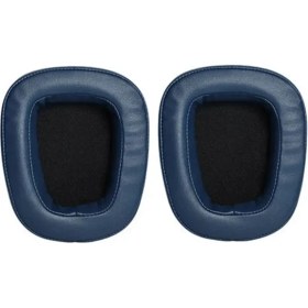 Resim Henry Shop Logitech Için 1paır Kulaklık Kulaklıklar G633 G933 G933S Yedek Kulaklık Kulak Ped Pu Deri Köpük Ped Kablosuz Kulaklık Kulaklıklar (Yurt Dışından) 
