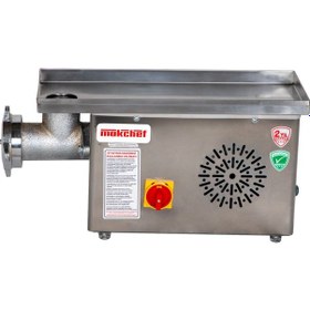 Resim Makchef Et Kıyma Makinesi 12 No Profesyonel Gri - Gümüş 