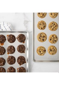 Resim Nordicware Büyük Fırın Tepsisi 53 X 38 Cm - Paslanmaz Çelik 