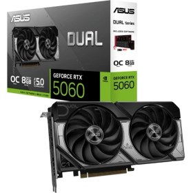 Resim Asus Geforce DUAL-RTX5060-O8G 8gb Gddr7 128BIT 1xhdmı 3xdp Ekran Kartı 