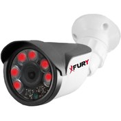 Resim Fury 5 MP 3.6 MM Lensli 6 Atom LED Gece Görüşlü Full HD 1080P Güvenlik Kamerası 