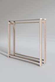 Resim Kenzlife Giysi Dolabı Maksut 135*100*40 Crd Askılık Ayakkabılık 