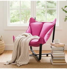 Resim Hamak Armut Koltuk-katlanır Maximum Konfor Pembe 