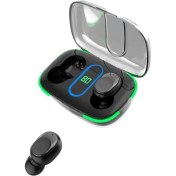 Resim Torima Y90 Şarj Göstergeli Çift Telefon Destekli Bluetooth Kulakiçi Kulaklık Siyah 