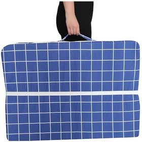 Resim Viphomeconceptltd Katlanır Yer Yatağı Sünger Yatak Mavi Pano 80X180 Cm-7 Cm 