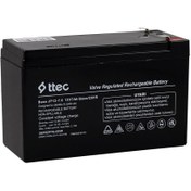 Resim Ttec 12V 7AH Base Bakımsız Kuru Akü 