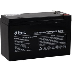 Resim Ttec 12V 7AH Base Bakımsız Kuru Akü 