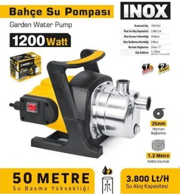 Resim Sgs 5374 Bahçe Su Pompası İnox 1200 Watt 