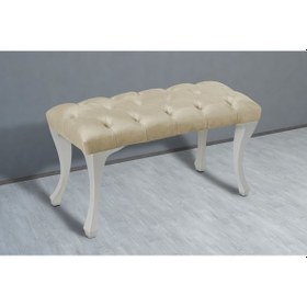 Resim Golden Chester Model Babyface Kumaş Bench&koltuk&tabure&pofuduk Yatak Odası Takımı Ucu&önü Puff 