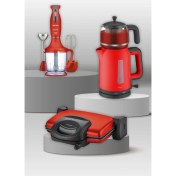 Resim Goldmaster Yakamoz IN-6705 Çeyiz Seti Kırmızı 