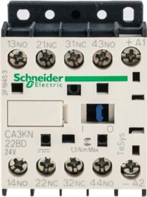 Resim Schneider Ca3kn22bd Yardımcı Kontaktör 2na+2nk 24v Dc Stan.bobin 