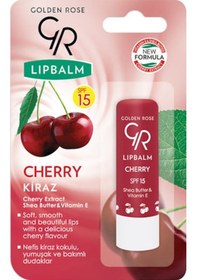 Resim Golden Rose Lip Balm SPF15 Kirazlı Dudak Koruyucu 
