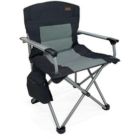 Resim Madfox Journey Katlanır Kamp Sandalyesi Gri - Siyah 