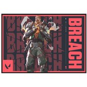 Resim Valorant Breach Gaming Oyuncu Mouse Pad 