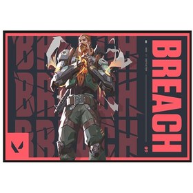 Resim Valorant Breach Gaming Oyuncu Mouse Pad 
