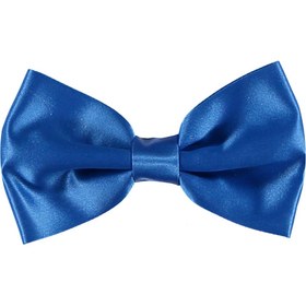 Resim Mavi Saten Papyon - Slim Fit / Mavi / 00 