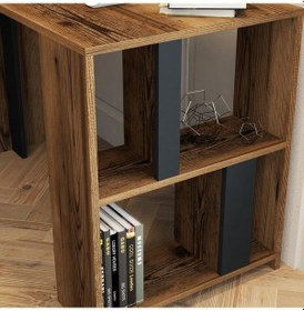 Resim Variant Variant Lima Çalışma Masası - Ceviz / Antrasit Ceviz 