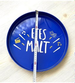 Resim 34 Cm Çapında Efes Malt Tepsi Sunumlu Bira Tepsisi 