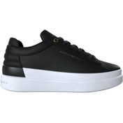 Resim Tommy Hilfiger Kadın Siyah Kadın Spor Ayakkabı Fw0fw065110gl-siyah 