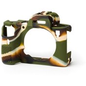Resim Easycover Sony A7/A7 R3/A9 Silikon Kılıf Ecsa9C (Kamuflaj) 