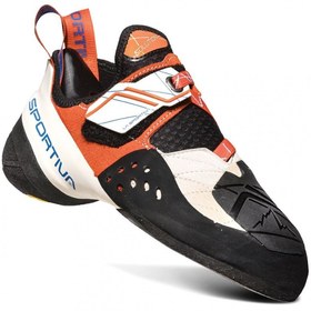 Resim La Sportiva Solution Kadın Tırmanış Ayakkabısı Beyaz/turuncu 