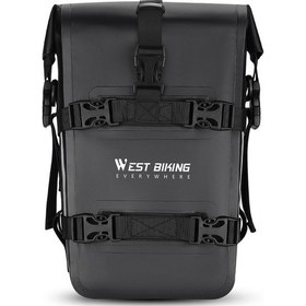 Resim West Bıkıng Motosiklet Koruma Çantası Siyah Siyah 