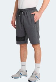 Resim Slazenger NUKA Erkek Cepli Kapri Koyu Gri Şort 