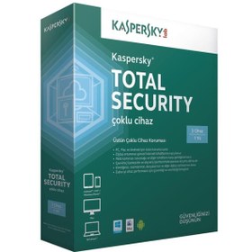 Resim Kaspersky Total Security 3 Kullanıcı 1 Yıl 