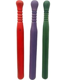 Resim Gürgen Beyzbol Sopası Boyalı Kısa - 50cm 5570 Çok Renkli 