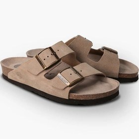 Resim Terlik Erkek Hawaıı G106000 Genuins Velour Taupe 