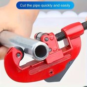 Resim 1 adet 1/8" - 1-1/8" Boru Kesici, Çelik, Alüminyum, Bakır ve Bakır Borular için Hızlı ve Kolay Boru Kesme Aracı - Dayanıklı Çelik Yapı, Rahat Kart Cebi Tasarımı, Boru Kesme Aracı | Ergonomik Sap | Dayanıklı Yapı, Boru Kesicileri ve Bükücüler 
