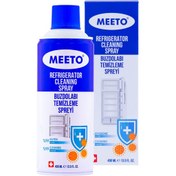 Resim Meeto Sanayi Ev Tipi Buzdolabı Derin Dondurucu Temizleyici Sprey 