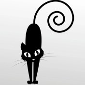 Resim Mcem Store Folyo Sticker Kedi 107 