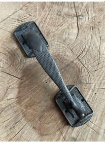 Resim DEKORATİF ANTİK OKSİT PİRİNÇ KAPI KULPU KAPI ÇEKME KOLU 23CM 