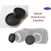 Resim SANGER Nikon 18-135mm Objektif Arka Kapağı, Nikon 18 135 Objektif Kapağı 