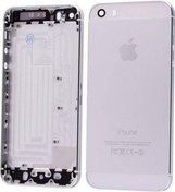 Resim iPhone 5 Uyumlu Boş Kasa Kapak Pil Kapağı + Tamir Seti 