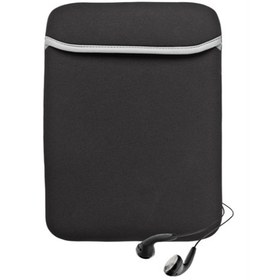 Resim Trust Soft Sleeve with Earphones For iPad 10 inç Tablet Kılıfı Siyah 