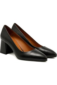 Resim Kadın Topuklu/ Stiletto MAR-25Y-166-512 John May Siyah Cilt 