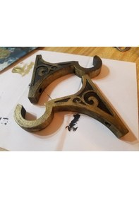 Resim Opencart Perde Çubuk Braketleri Sadece Plastik Aparattır 