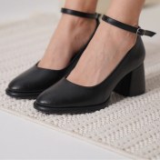 Resim Kocadal Kocadal Josephine Kadın Mat Siyah Topuklu Ayakkabı Muhtelif 