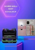 Resim shopteknoloji kendini ödüllendir Kadınlara Özel Bileklik Hediyeli Akıllı Saat ve Dijital Göstergeli ANC Özellikli Bluetooth Kulaklık 