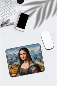 Resim pixolog Mona Lisa Desenli Mouse Pad 2135 