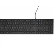 Resim DELL KB-216 Kablolu F Klavye Siyah (580-ADGO) 