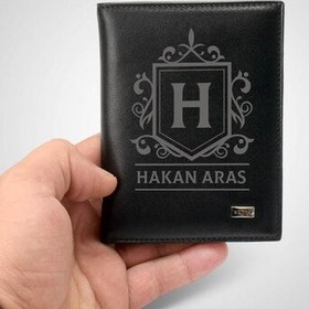 Resim Arkadaşa Hediyelik İsimli Araç Ruhsat Kabı 