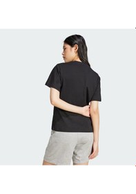 Resim Black/whıte Adidas Kadın Günlük T-shirt W Sl Sj T Jc5943 Siyah 