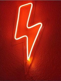 Resim Şimşek Neon Led Dekoratif Aydınlatma Ve Gece Lambası, sımsekkbuon 