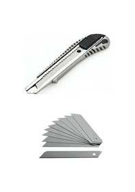 Resim Metal Falçata Ve 10 Adet Falçata Bıçağı 